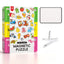 Pinwheel Early Learning Magnetic Puzzle for Kids (Large, Anti-Swallowing Design/Includes Storage Tin)