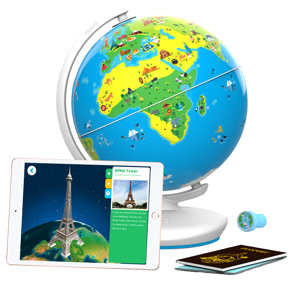 【PlayShifu #兒童教育地球儀 Orboot Earth】#互動式STEAM教具・#iPad遊戲模組