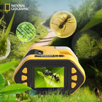 National Geographic 國家地理 兒童手持電子顯微鏡 (2吋屏幕/1000倍放大/1080P攝錄)