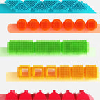 德國RICZAC大顆粒嬰兒童啓蒙刺刺鬃毛積木 (150顆積木連收納盒)-STEM玩具-Kidrise🧒🏻STEM香港教育玩具｜STEAM科學實驗玩具｜STEM幼兒教育玩具｜啟智早教玩具｜蒙特梭利教具