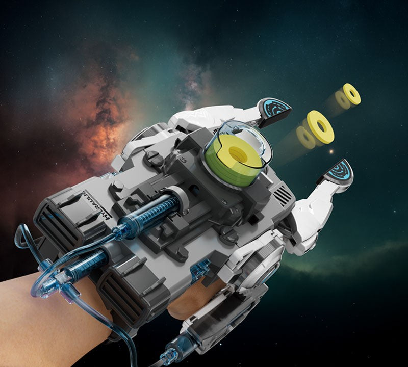 【觀塘自取】byjarda STEM液壓機械手臂飛盤發射器-STEM玩具-Kidrise🧒🏻STEM香港教育玩具｜STEAM科學實驗玩具｜STEM幼兒教育玩具｜啟智早教玩具｜蒙特梭利教具