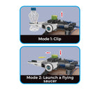 【觀塘自取】byjarda STEM液壓機械手臂飛盤發射器-STEM玩具-Kidrise🧒🏻STEM香港教育玩具｜STEAM科學實驗玩具｜STEM幼兒教育玩具｜啟智早教玩具｜蒙特梭利教具