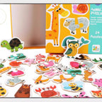 Goryeo Baby 兒童益智配對卡拼圖套裝-蒙特梭利玩具-Kidrise🧒🏻STEM香港教育玩具｜STEAM科學實驗玩具｜STEM幼兒教育玩具｜啟智早教玩具｜蒙特梭利教具