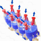 【發動機模型科學小實驗套裝】兒童自組汽車V4引擎模型玩具-STEM玩具-Kidrise🧒🏻STEM香港教育玩具｜STEAM科學實驗玩具｜STEM幼兒教育玩具｜啟智早教玩具｜蒙特梭利教具