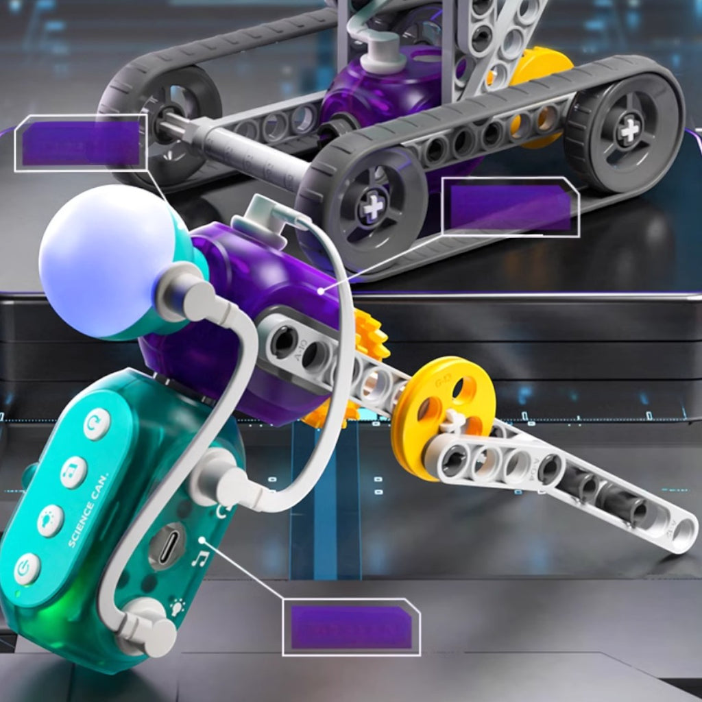 Science Can STEM機械原理實驗 機械拼裝益智玩具-STEM玩具-Kidrise🧒🏻STEM香港教育玩具｜STEAM科學實驗玩具｜STEM幼兒教育玩具｜啟智早教玩具｜蒙特梭利教具