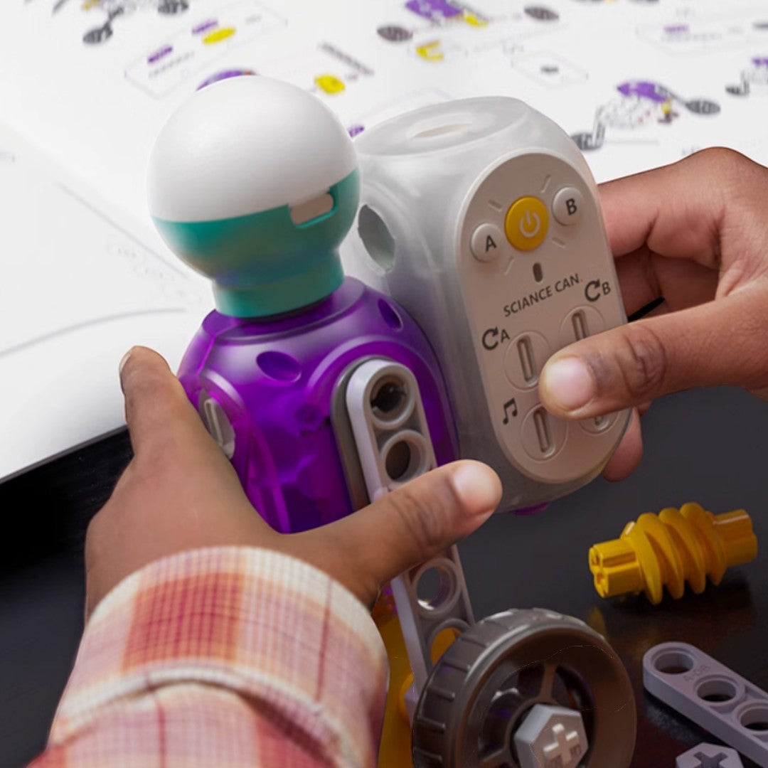 Science Can STEM Scratch 編程機器人積木入門套裝 (手機App編程)-STEM玩具-Kidrise🧒🏻STEM香港教育玩具｜STEAM科學實驗玩具｜STEM幼兒教育玩具｜啟智早教玩具｜蒙特梭利教具
