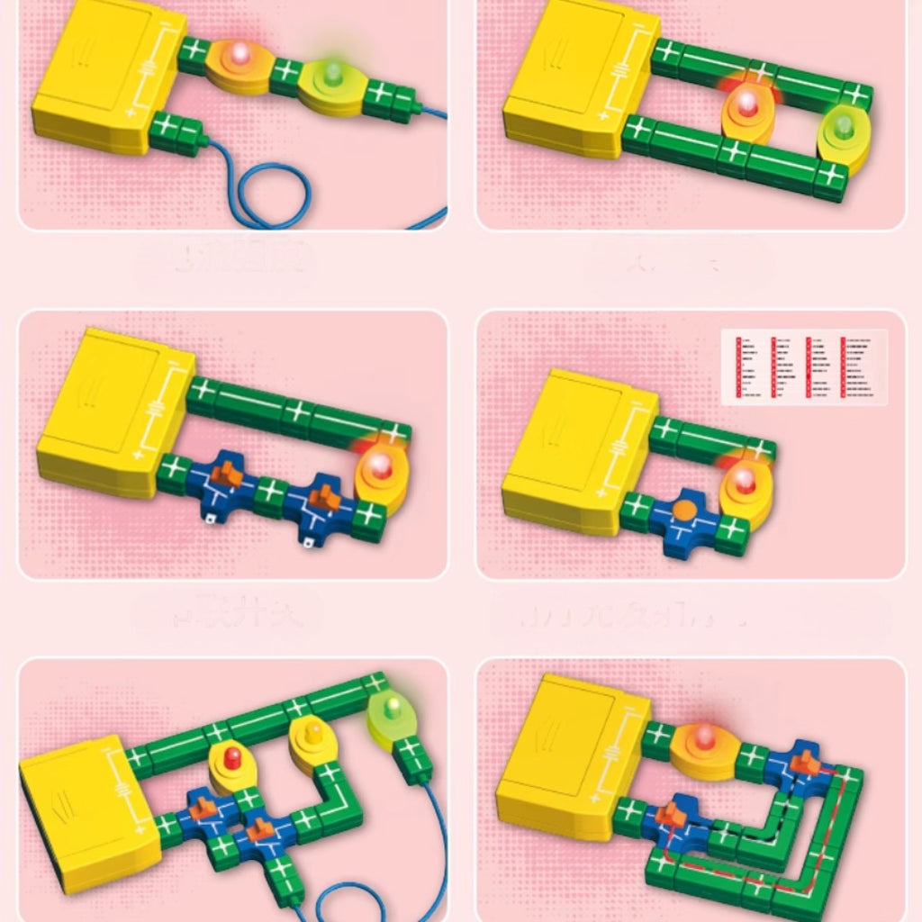 德國KOSMOS Elektro & Co. 電子電路拼裝套裝 (60個實驗)-STEM玩具-Kidrise🧒🏻STEM香港教育玩具｜STEAM科學實驗玩具｜STEM幼兒教育玩具｜啟智早教玩具｜蒙特梭利教具