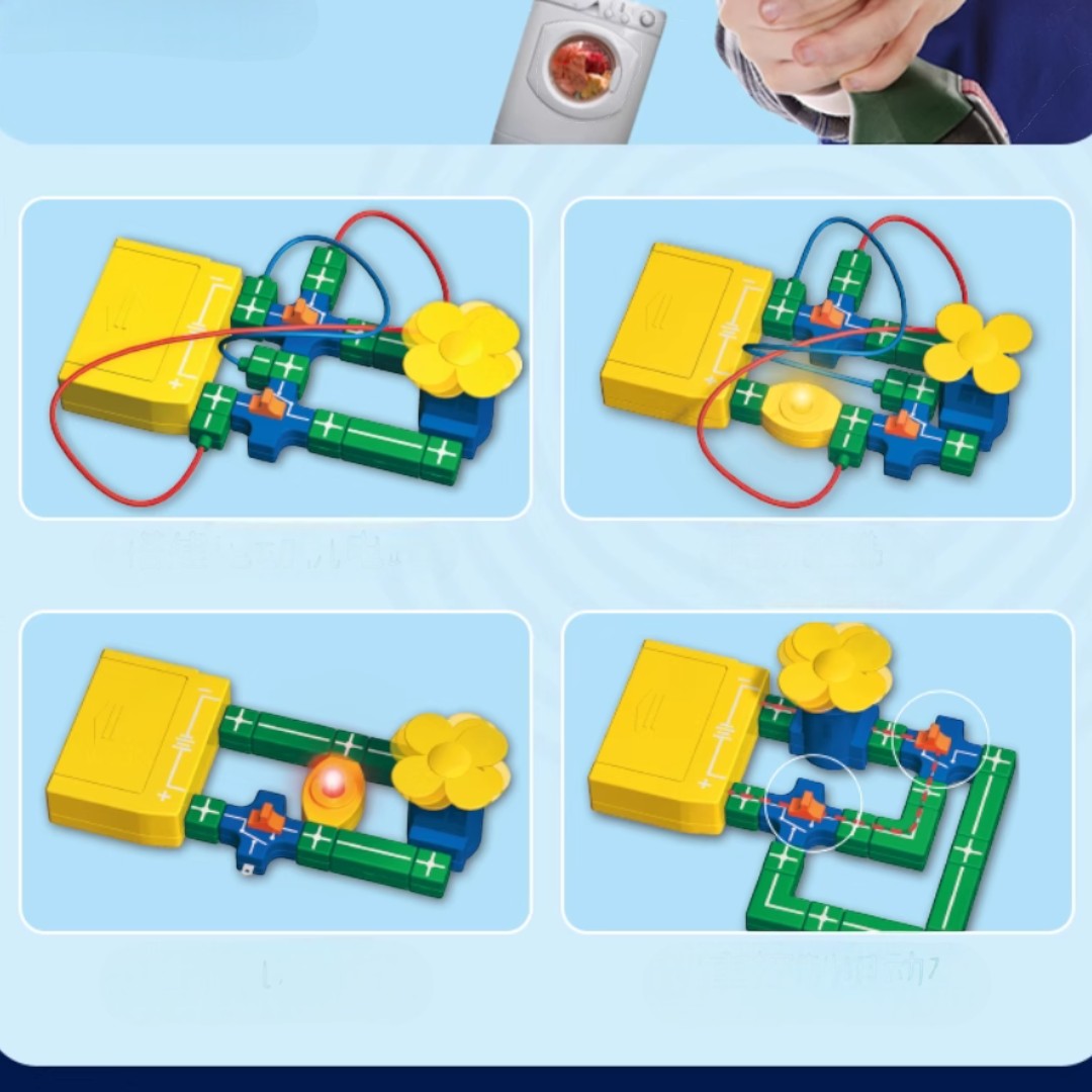 德國KOSMOS Elektro & Co. 電子電路拼裝套裝 (60個實驗)-STEM玩具-Kidrise🧒🏻STEM香港教育玩具｜STEAM科學實驗玩具｜STEM幼兒教育玩具｜啟智早教玩具｜蒙特梭利教具