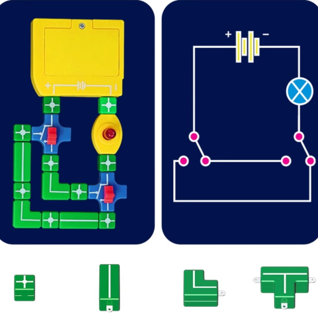 德國KOSMOS Elektro & Co. 電子電路拼裝套裝 (60個實驗)-STEM玩具-Kidrise🧒🏻STEM香港教育玩具｜STEAM科學實驗玩具｜STEM幼兒教育玩具｜啟智早教玩具｜蒙特梭利教具