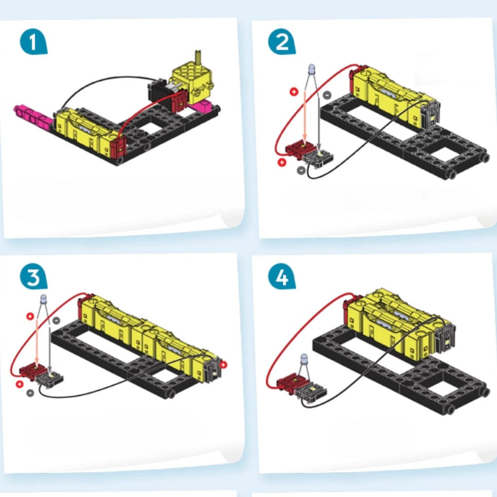 德國KOSMOS 「電力探秘」電子積木電路拼裝套裝 (15個實驗)-STEM玩具-Kidrise🧒🏻STEM香港教育玩具｜STEAM科學實驗玩具｜STEM幼兒教育玩具｜啟智早教玩具｜蒙特梭利教具