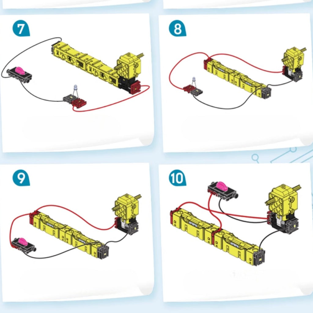 德國KOSMOS 「電力探秘」電子積木電路拼裝套裝 (15個實驗)-STEM玩具-Kidrise🧒🏻STEM香港教育玩具｜STEAM科學實驗玩具｜STEM幼兒教育玩具｜啟智早教玩具｜蒙特梭利教具