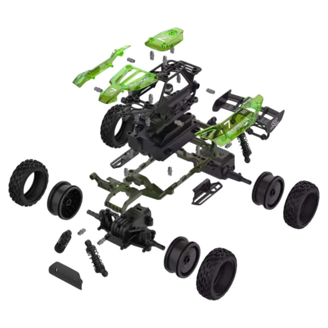 SULONG 3合1 STEM DIY拼裝遙控越野車-STEM玩具-Kidrise🧒🏻STEM香港教育玩具｜STEAM科學實驗玩具｜STEM幼兒教育玩具｜啟智早教玩具｜蒙特梭利教具