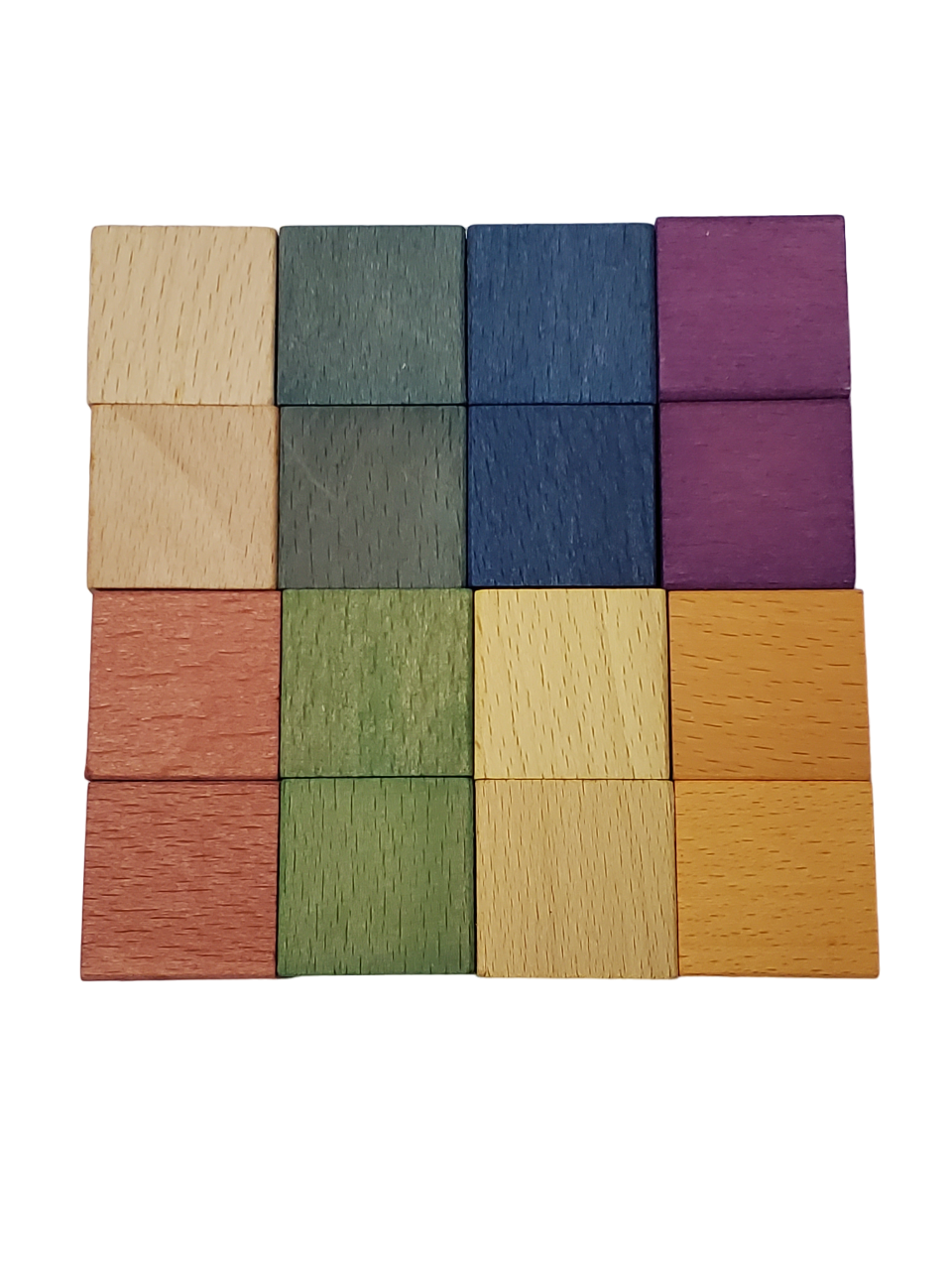 Galaxy Way 30-268A 彩虹方塊套裝16塊-蒙特梭利玩具-Kidrise🧒🏻STEM香港教育玩具｜STEAM科學實驗玩具｜STEM幼兒教育玩具｜啟智早教玩具｜蒙特梭利教具