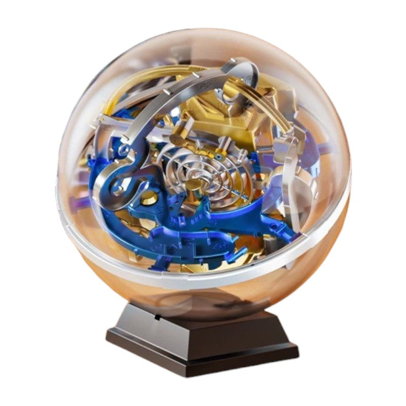 Kidrise 3D立體迷宮球（5-6歲新款金屬風★難度3星 | 100關）-STEM玩具-Kidrise🧒🏻STEM香港教育玩具｜STEAM科學實驗玩具｜STEM幼兒教育玩具｜啟智早教玩具｜蒙特梭利教具 Main image