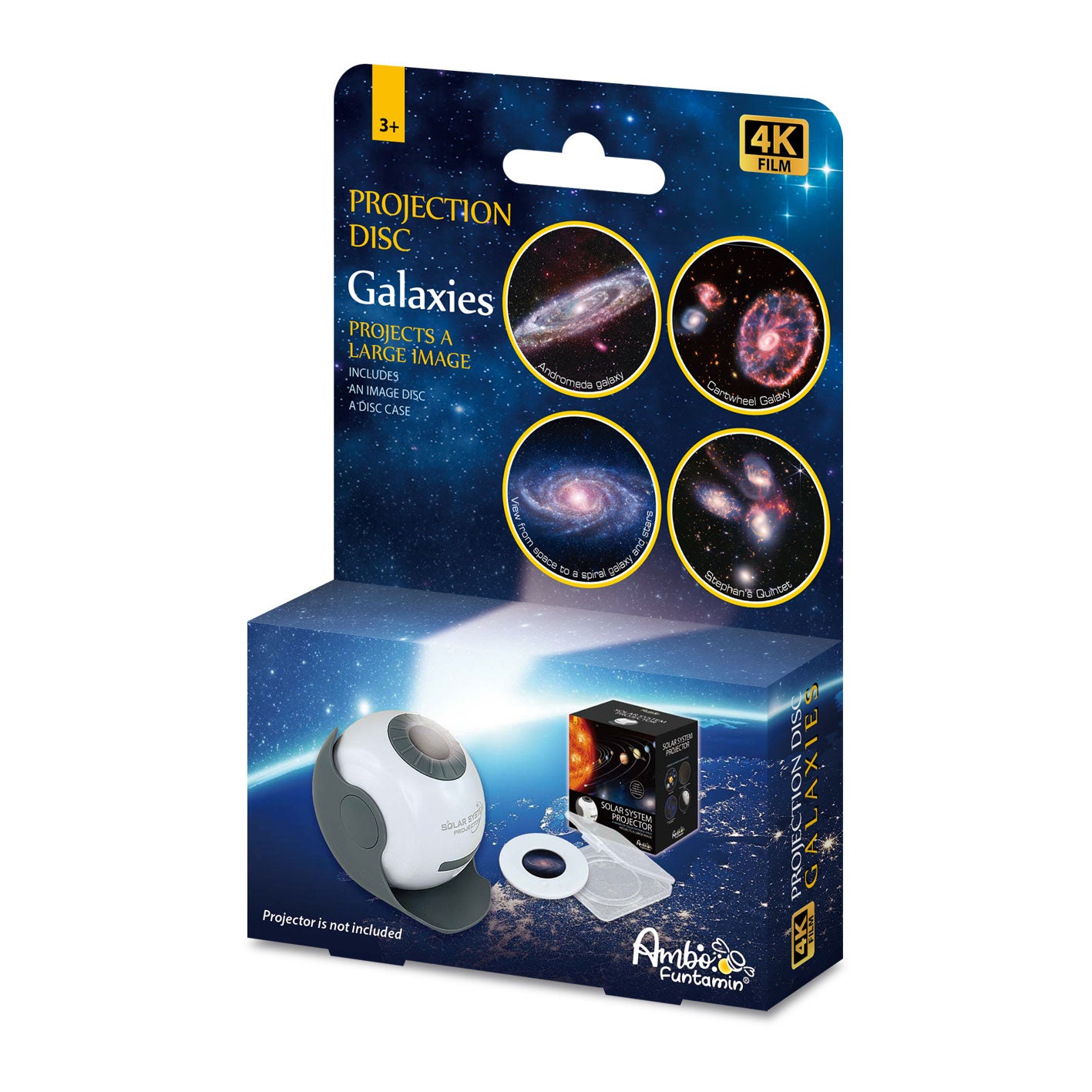 Ambo Funtamin 太陽系星空星星投影機菲林碟替換套裝 (Galaxies)-STEM玩具-Kidrise🧒🏻STEM香港教育玩具｜STEAM科學實驗玩具｜STEM幼兒教育玩具｜啟智早教玩具｜蒙特梭利教具 主圖