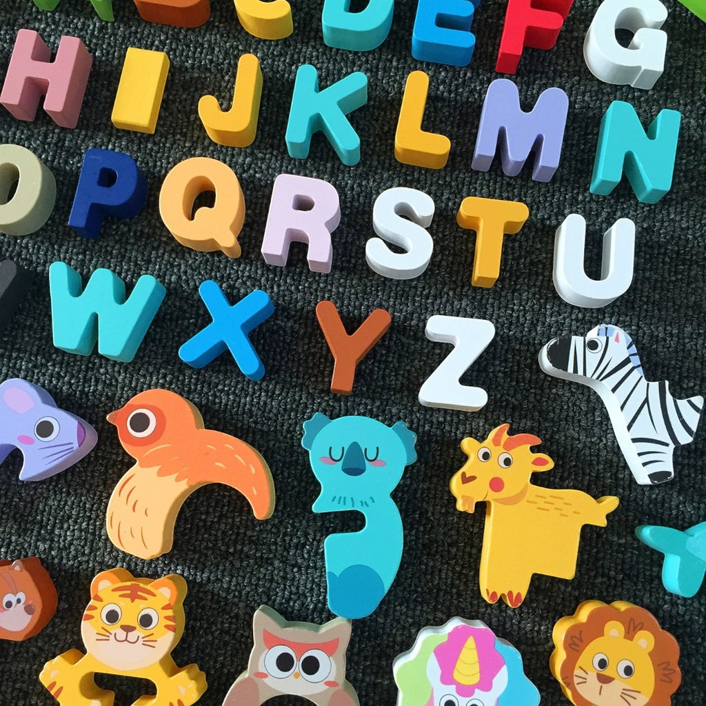 Kidrise 字母組合拼圖 - 兒童早教益智玩具-蒙特梭利玩具-Kidrise🧒🏻STEM香港教育玩具｜STEAM科學實驗玩具｜STEM幼兒教育玩具｜啟智早教玩具｜蒙特梭利教具