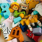 Kidrise 字母組合拼圖 - 兒童早教益智玩具-蒙特梭利玩具-Kidrise🧒🏻STEM香港教育玩具｜STEAM科學實驗玩具｜STEM幼兒教育玩具｜啟智早教玩具｜蒙特梭利教具