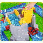 Aquaplay 德國兒童戲水池沙灘玩具戶外室內玩水上樂園 (漂流大套裝 70件配件)-蒙特梭利玩具-Kidrise🧒🏻STEM香港教育玩具｜STEAM科學實驗玩具｜STEM幼兒教育玩具｜啟智早教玩具｜蒙特梭利教具