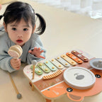 Asweets 愛升小熊多功能旋律手敲琴音樂台-蒙特梭利玩具-Kidrise🧒🏻STEM香港教育玩具｜STEAM科學實驗玩具｜STEM幼兒教育玩具｜啟智早教玩具｜蒙特梭利教具