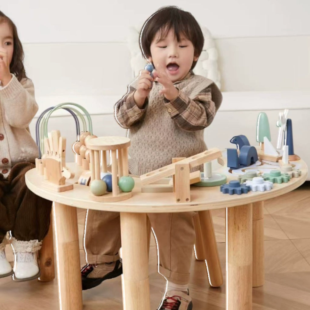 Asweets 森林漫步六合一月亮遊戲桌-STEM玩具-Kidrise🧒🏻STEM香港教育玩具｜STEAM科學實驗玩具｜STEM幼兒教育玩具｜啟智早教玩具｜蒙特梭利教具