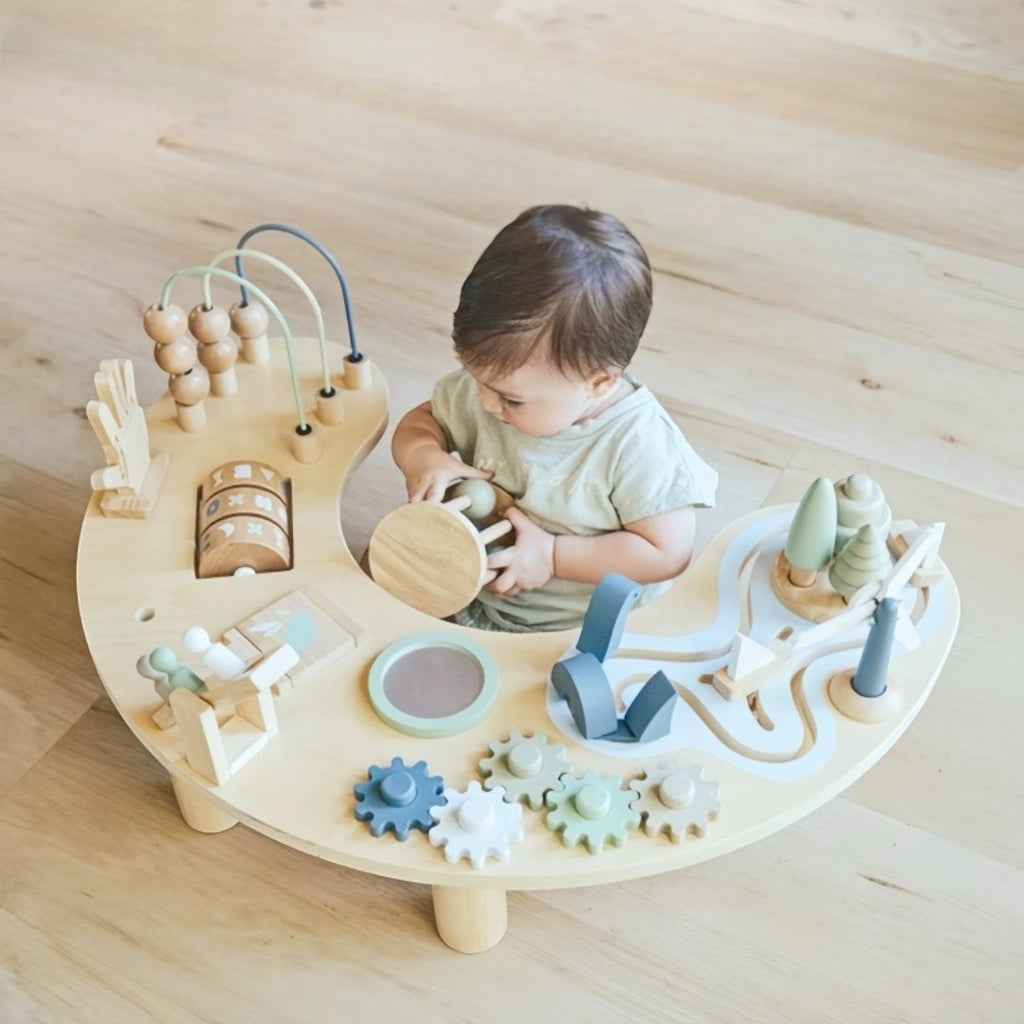 Asweets 森林漫步六合一月亮遊戲桌-STEM玩具-Kidrise🧒🏻STEM香港教育玩具｜STEAM科學實驗玩具｜STEM幼兒教育玩具｜啟智早教玩具｜蒙特梭利教具