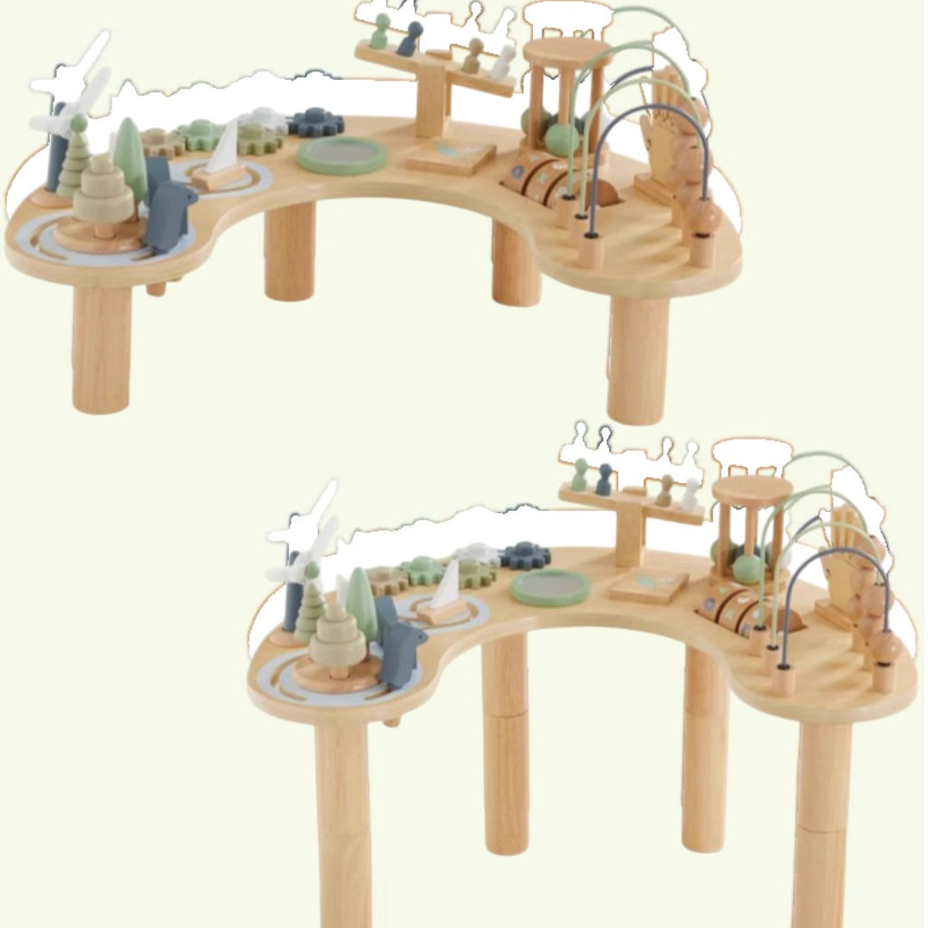 Asweets 森林漫步六合一月亮遊戲桌-STEM玩具-Kidrise🧒🏻STEM香港教育玩具｜STEAM科學實驗玩具｜STEM幼兒教育玩具｜啟智早教玩具｜蒙特梭利教具