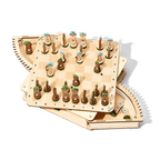 【加拿大直送】KiwiCo DIY 機械式木製西洋棋套裝 - 連隱藏式齒輪抽屜 (運輸時間約需 10 至 14 個工作天)-STEM玩具-Kidrise🧒🏻STEM香港教育玩具｜STEAM科學實驗玩具｜STEM幼兒教育玩具｜啟智早教玩具｜蒙特梭利教具