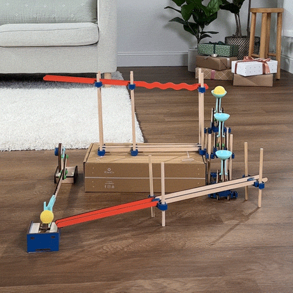 【加拿大直送】KiwiCo 工程套裝 - Chain Reaction Workshop 機械連鎖反應工作坊 (運輸時間約需 10 至 14 個工作天)-STEM玩具-Kidrise🧒🏻STEM香港教育玩具｜STEAM科學實驗玩具｜STEM幼兒教育玩具｜啟智早教玩具｜蒙特梭利教具