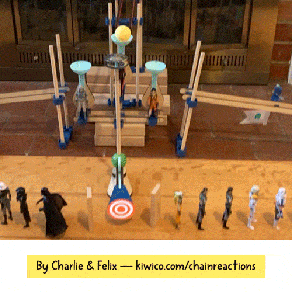 【加拿大直送】KiwiCo 工程套裝 - Chain Reaction Workshop 機械連鎖反應工作坊 (運輸時間約需 10 至 14 個工作天)-STEM玩具-Kidrise🧒🏻STEM香港教育玩具｜STEAM科學實驗玩具｜STEM幼兒教育玩具｜啟智早教玩具｜蒙特梭利教具