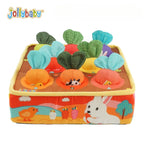 Jollybaby 農場七彩胡蘿蔔拔拔樂 啓蒙玩具-蒙特梭利玩具-Kidrise🧒🏻STEM香港教育玩具｜STEAM科學實驗玩具｜STEM幼兒教育玩具｜啟智早教玩具｜蒙特梭利教具