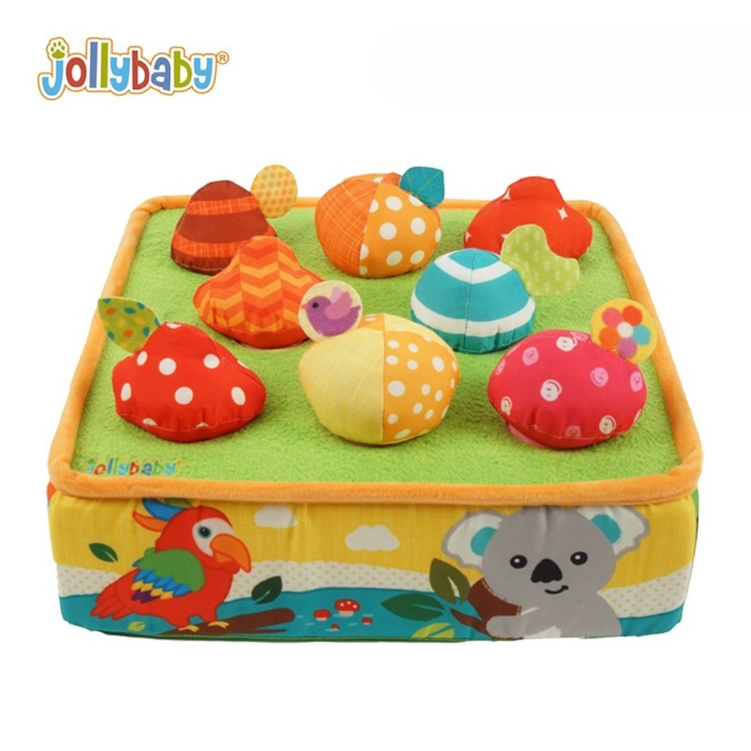 Jollybaby 叢林七彩蘑菇拔拔樂 啓蒙玩具-蒙特梭利玩具-Kidrise🧒🏻STEM香港教育玩具｜STEAM科學實驗玩具｜STEM幼兒教育玩具｜啟智早教玩具｜蒙特梭利教具 Main image