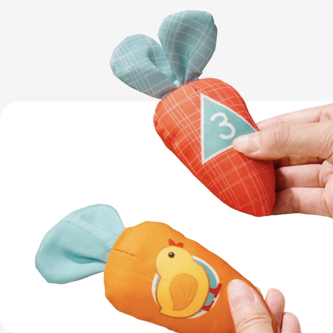 Jollybaby 農場七彩胡蘿蔔拔拔樂 啓蒙玩具-蒙特梭利玩具-Kidrise🧒🏻STEM香港教育玩具｜STEAM科學實驗玩具｜STEM幼兒教育玩具｜啟智早教玩具｜蒙特梭利教具