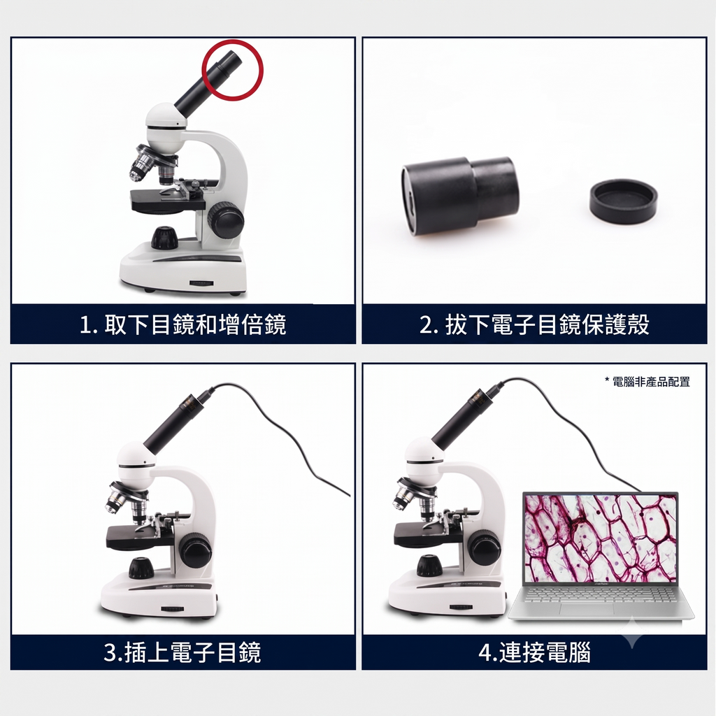 德國BRESSER顯微鏡電子目鏡 (500萬像素/連接電腦觀測)
