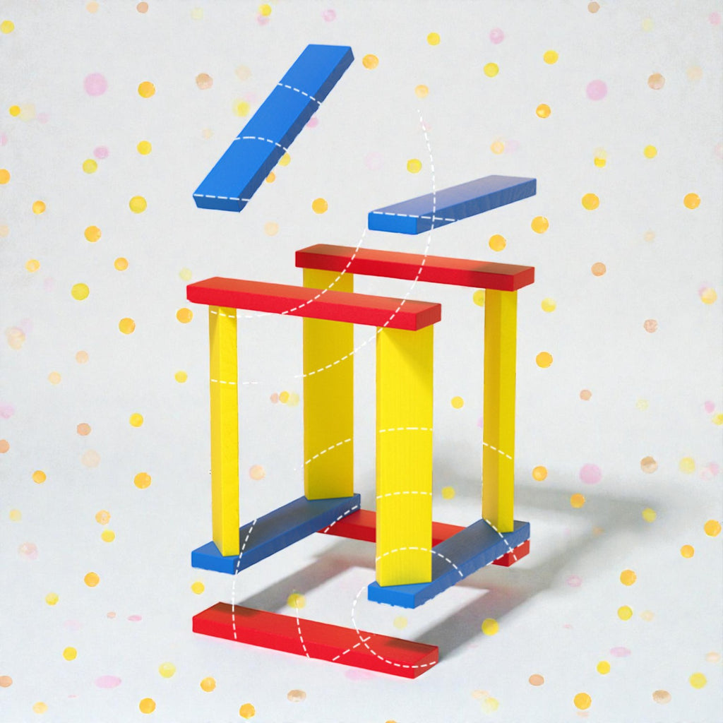 Goryeo Baby 阿基米德原木積木 (80片裝)-蒙特梭利玩具-Kidrise🧒🏻STEM香港教育玩具｜STEAM科學實驗玩具｜STEM幼兒教育玩具｜啟智早教玩具｜蒙特梭利教具