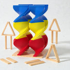 Goryeo Baby 阿基米德原木積木 (80片裝)-蒙特梭利玩具-Kidrise🧒🏻STEM香港教育玩具｜STEAM科學實驗玩具｜STEM幼兒教育玩具｜啟智早教玩具｜蒙特梭利教具