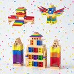 Goryeo Baby 阿基米德原木積木 (80片裝)-蒙特梭利玩具-Kidrise🧒🏻STEM香港教育玩具｜STEAM科學實驗玩具｜STEM幼兒教育玩具｜啟智早教玩具｜蒙特梭利教具