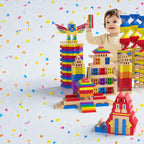 Goryeo Baby 阿基米德原木積木 (80片裝)-蒙特梭利玩具-Kidrise🧒🏻STEM香港教育玩具｜STEAM科學實驗玩具｜STEM幼兒教育玩具｜啟智早教玩具｜蒙特梭利教具