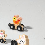 Goryeo Baby 磁性農場動物數字小火車木製玩具 (11節裝連場景布)-蒙特梭利玩具-Kidrise🧒🏻STEM香港教育玩具｜STEAM科學實驗玩具｜STEM幼兒教育玩具｜啟智早教玩具｜蒙特梭利教具
