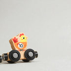 Goryeo Baby 磁性農場動物數字小火車木製玩具 (11節裝連場景布)-蒙特梭利玩具-Kidrise🧒🏻STEM香港教育玩具｜STEAM科學實驗玩具｜STEM幼兒教育玩具｜啟智早教玩具｜蒙特梭利教具