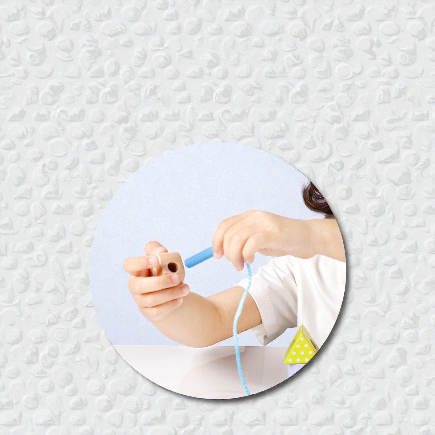 Goryeo Baby 蒙特梭利櫸木大顆粒穿線串珠積木 - 啟發專注力與精細動作-蒙特梭利玩具-Kidrise🧒🏻STEM香港教育玩具｜STEAM科學實驗玩具｜STEM幼兒教育玩具｜啟智早教玩具｜蒙特梭利教具