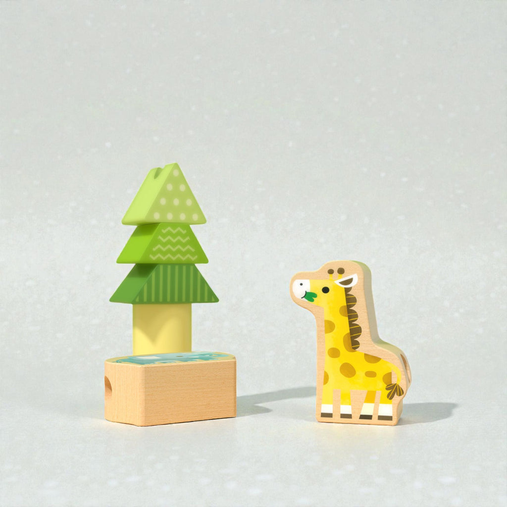 Goryeo Baby 蒙特梭利櫸木大顆粒穿線串珠積木 - 啟發專注力與精細動作-蒙特梭利玩具-Kidrise🧒🏻STEM香港教育玩具｜STEAM科學實驗玩具｜STEM幼兒教育玩具｜啟智早教玩具｜蒙特梭利教具