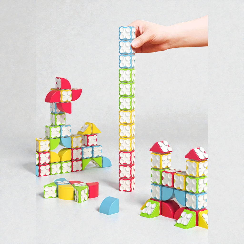 Goryeo Baby 大顆粒創意全方位環吸吸盤積木-蒙特梭利玩具-Kidrise🧒🏻STEM香港教育玩具｜STEAM科學實驗玩具｜STEM幼兒教育玩具｜啟智早教玩具｜蒙特梭利教具