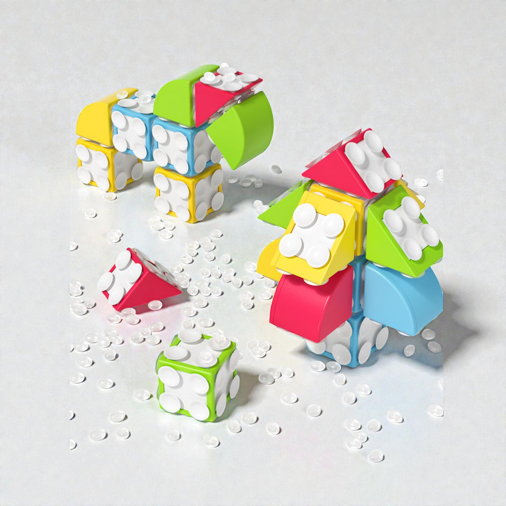 Goryeo Baby 大顆粒創意全方位環吸吸盤積木-蒙特梭利玩具-Kidrise🧒🏻STEM香港教育玩具｜STEAM科學實驗玩具｜STEM幼兒教育玩具｜啟智早教玩具｜蒙特梭利教具