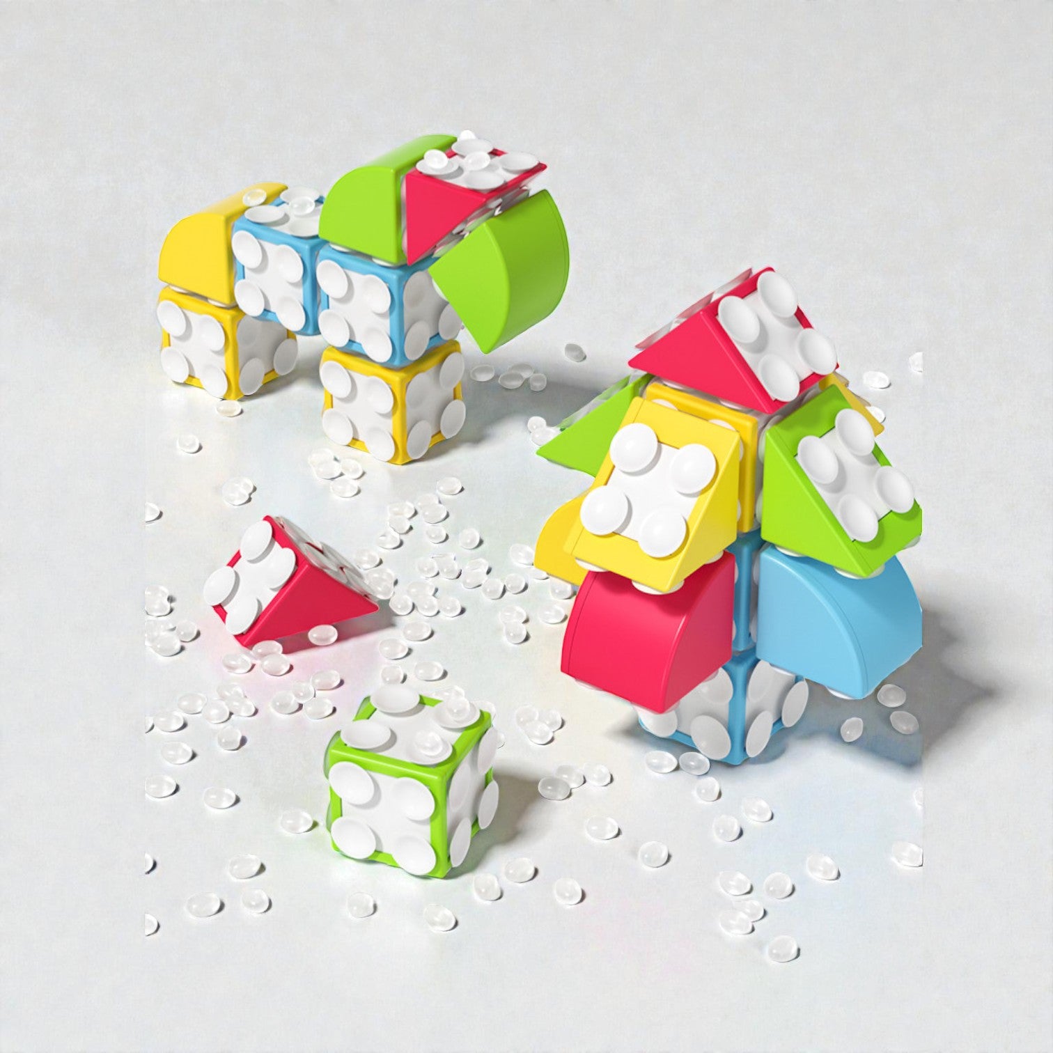 Goryeo Baby 大顆粒創意全方位環吸吸盤積木-蒙特梭利玩具-Kidrise🧒🏻STEM香港教育玩具｜STEAM科學實驗玩具｜STEM幼兒教育玩具｜啟智早教玩具｜蒙特梭利教具