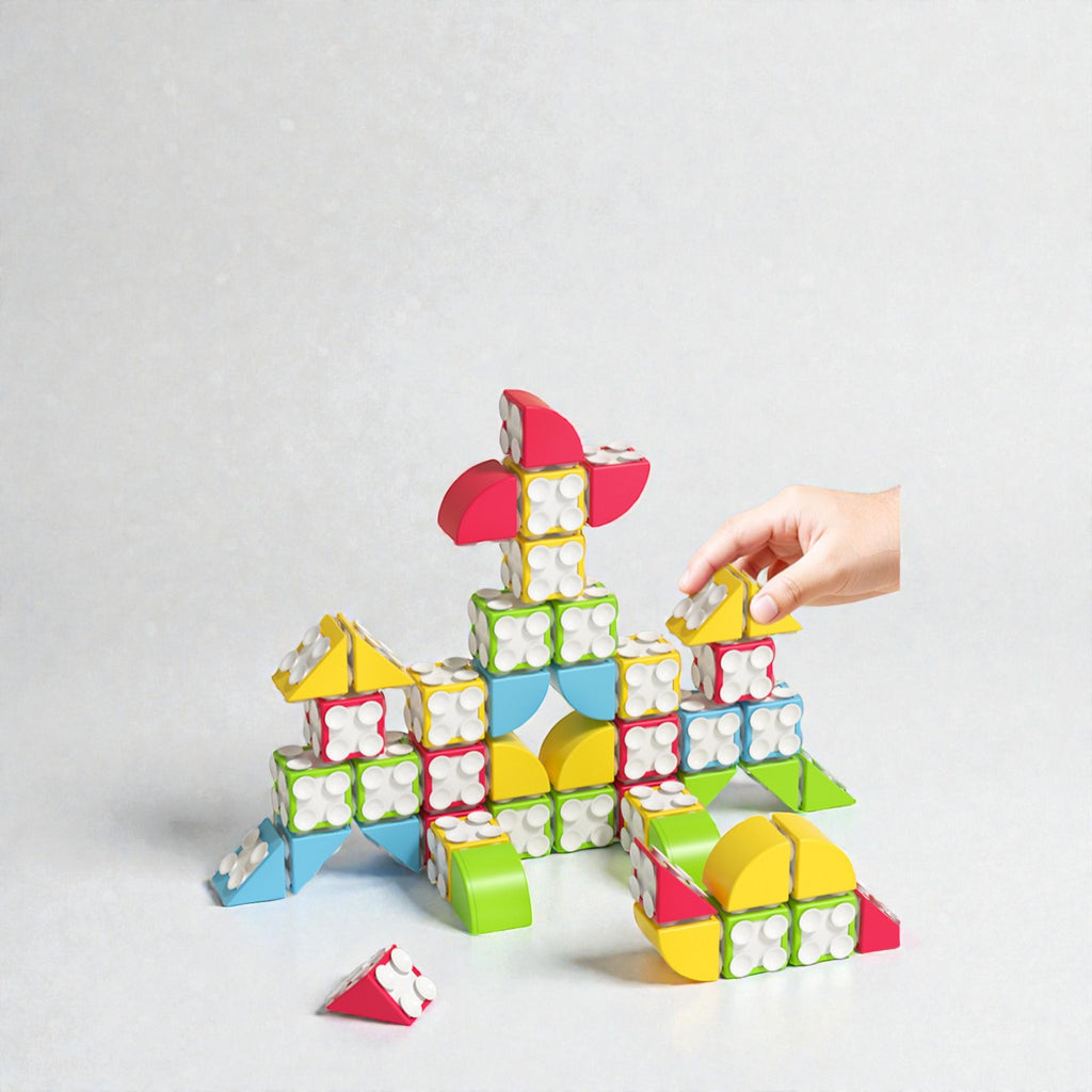 Goryeo Baby 大顆粒創意全方位環吸吸盤積木-蒙特梭利玩具-Kidrise🧒🏻STEM香港教育玩具｜STEAM科學實驗玩具｜STEM幼兒教育玩具｜啟智早教玩具｜蒙特梭利教具