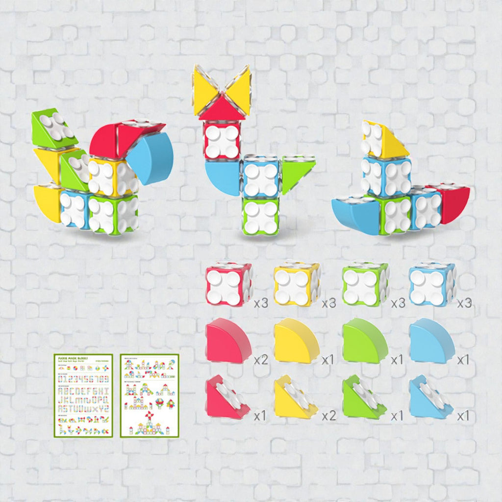 Goryeo Baby 大顆粒創意全方位環吸吸盤積木-蒙特梭利玩具-Kidrise🧒🏻STEM香港教育玩具｜STEAM科學實驗玩具｜STEM幼兒教育玩具｜啟智早教玩具｜蒙特梭利教具