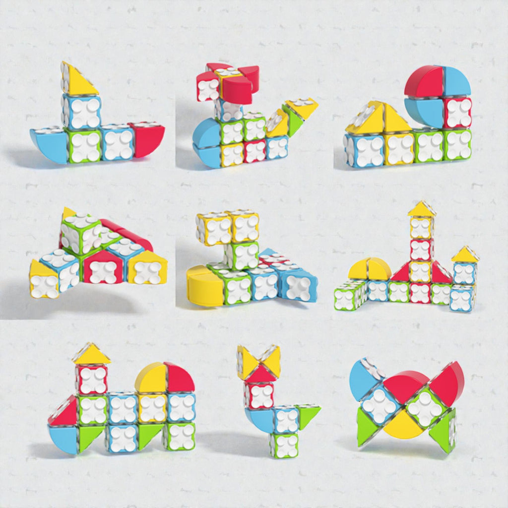 Goryeo Baby 大顆粒創意全方位環吸吸盤積木-蒙特梭利玩具-Kidrise🧒🏻STEM香港教育玩具｜STEAM科學實驗玩具｜STEM幼兒教育玩具｜啟智早教玩具｜蒙特梭利教具