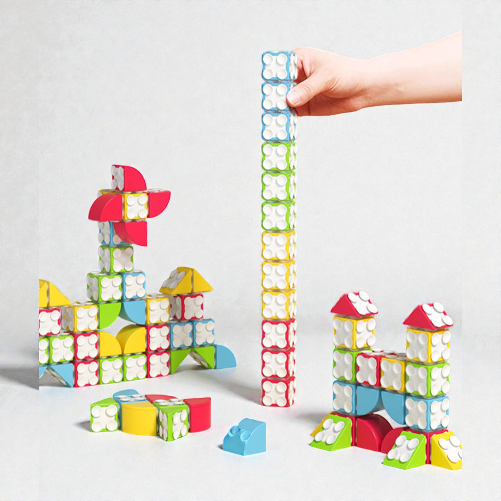 Goryeo Baby 大顆粒創意全方位環吸吸盤積木-蒙特梭利玩具-Kidrise🧒🏻STEM香港教育玩具｜STEAM科學實驗玩具｜STEM幼兒教育玩具｜啟智早教玩具｜蒙特梭利教具