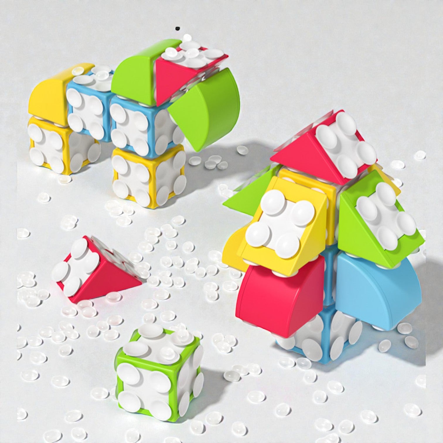 Goryeo Baby 大顆粒創意全方位環吸吸盤積木-蒙特梭利玩具-Kidrise🧒🏻STEM香港教育玩具｜STEAM科學實驗玩具｜STEM幼兒教育玩具｜啟智早教玩具｜蒙特梭利教具