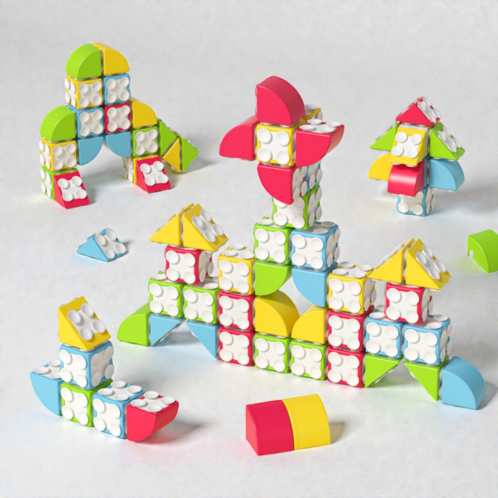 Goryeo Baby 大顆粒創意全方位環吸吸盤積木-蒙特梭利玩具-Kidrise🧒🏻STEM香港教育玩具｜STEAM科學實驗玩具｜STEM幼兒教育玩具｜啟智早教玩具｜蒙特梭利教具